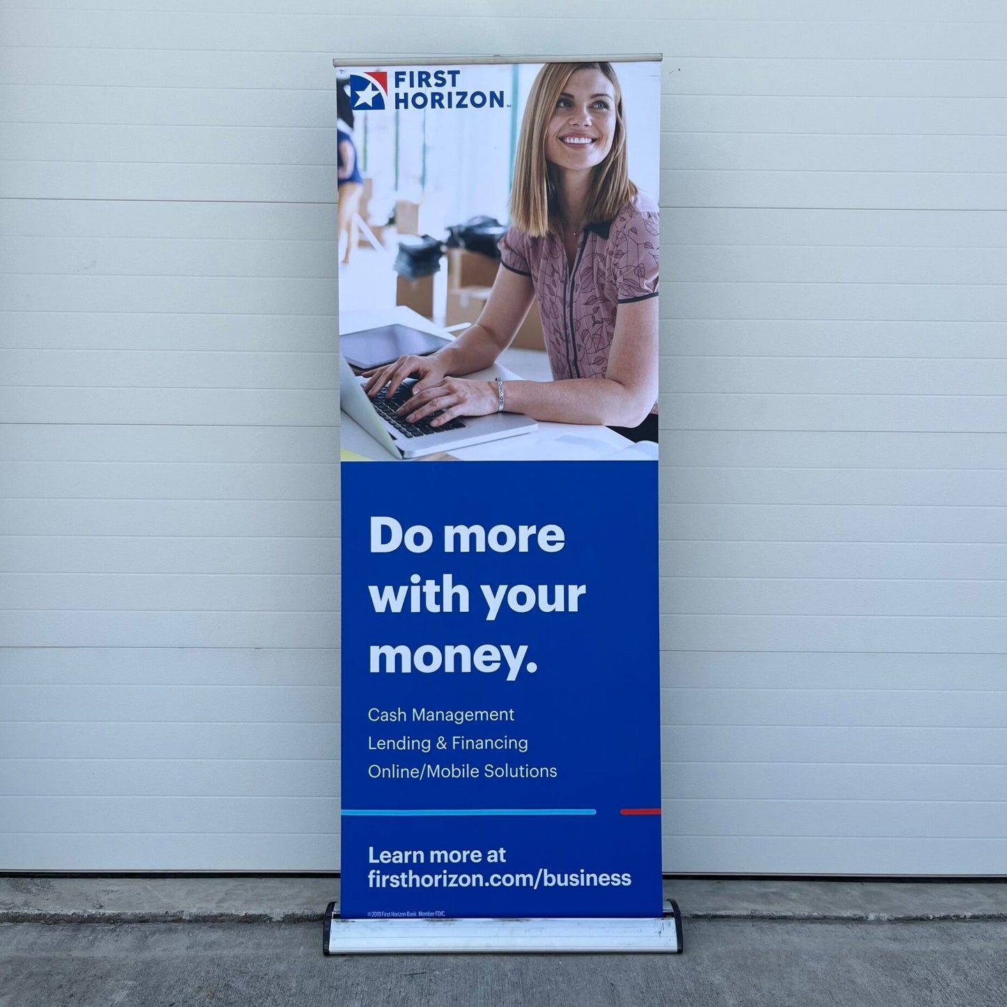 First Horizon Small Business (Woman) Banner Stand