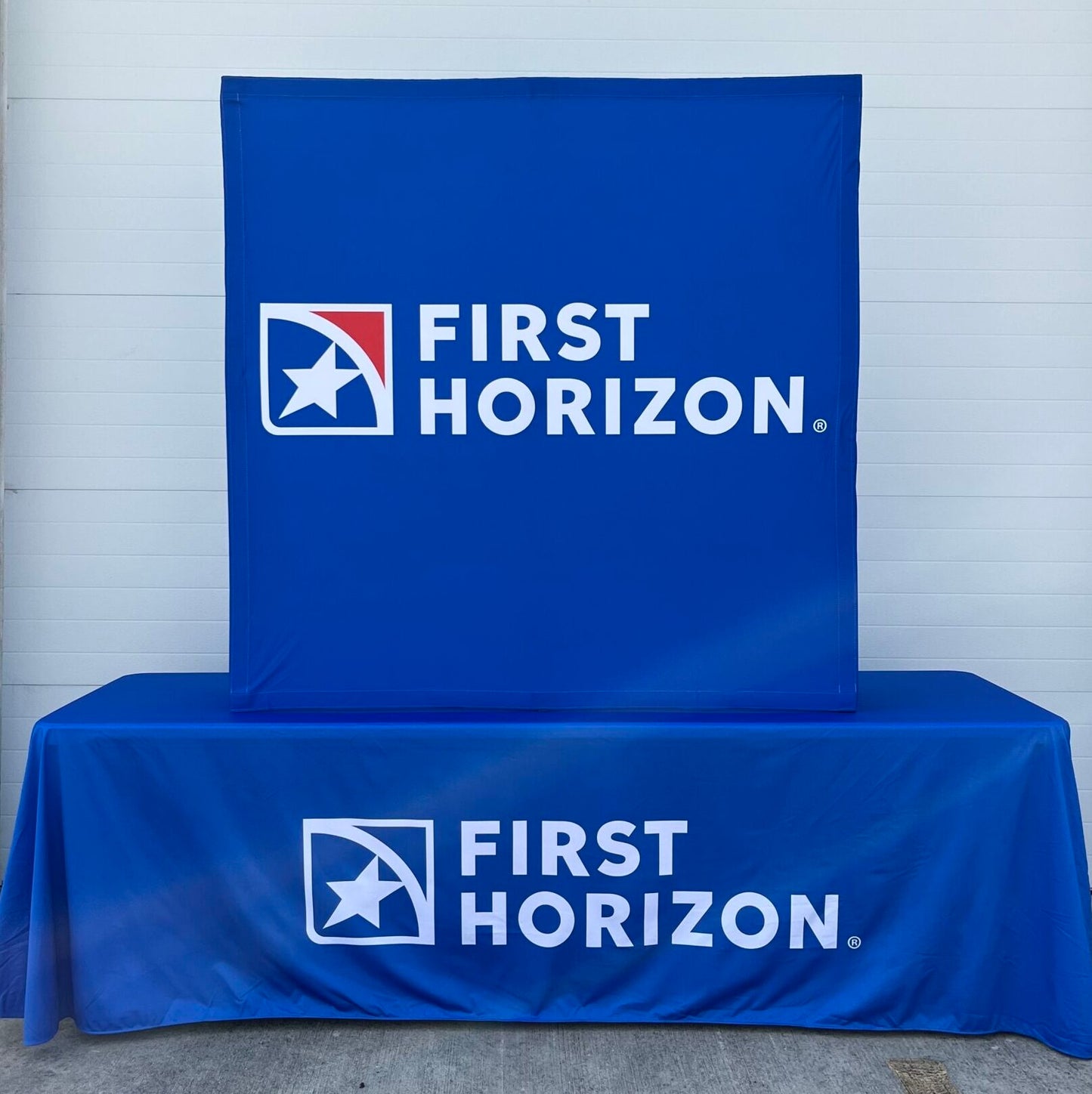 First Horizon Logo HopUp Table Top Display